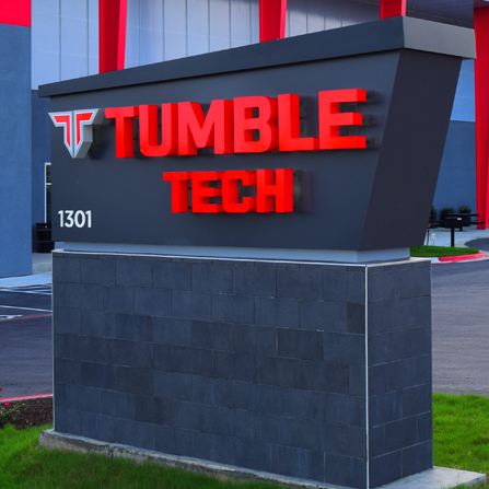 Tumble Tech Monument Sign, Cedar Park, Tx